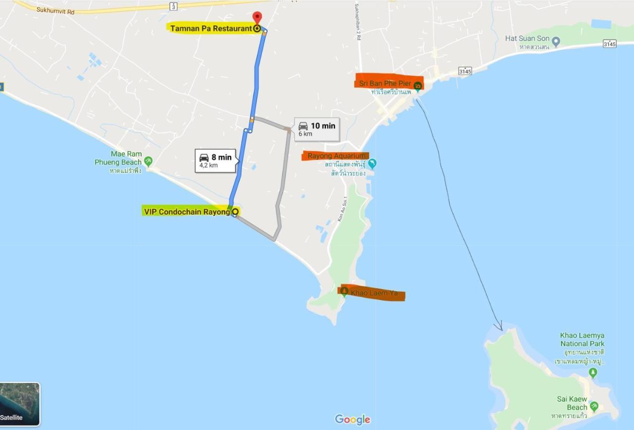 Panorama Sea View Room 245, V.I.P Condo Chain Rayong Ban Phe Exterior photo